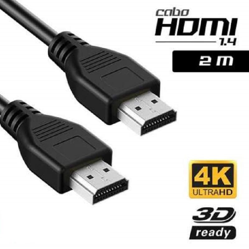 Cabo hdmi 1.4 HS1018 High Speed com Ethernet 2mts