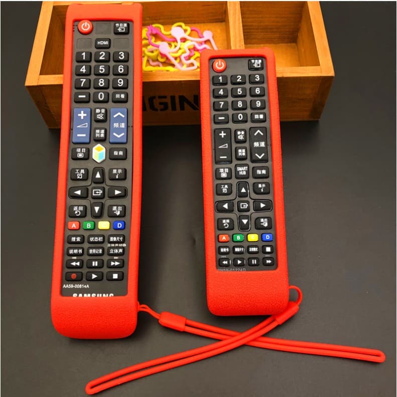 Capa Protetora De Controle Remoto Em Silicone Para Samsung LG