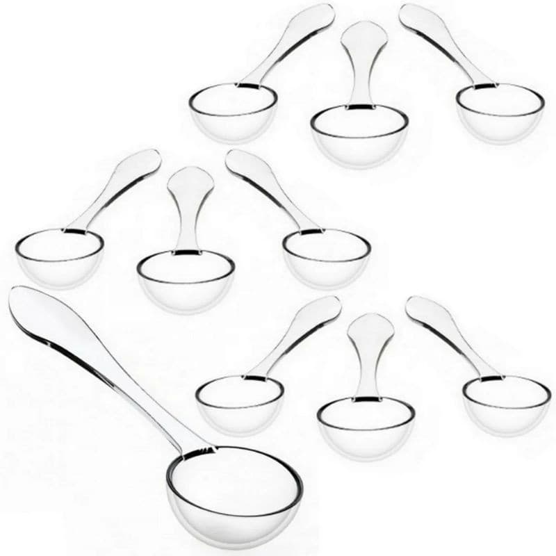 Kit 10 Colher Colherzinha Para Self Service Acrílico Sorveteria