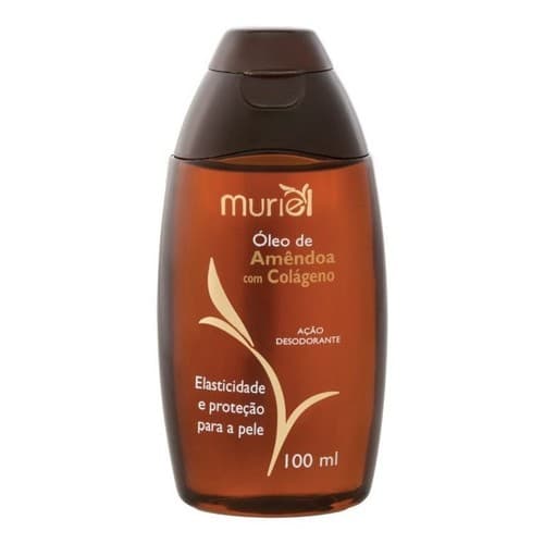 01 Óleo De Amêndoa Com Colágeno 100ml - Muriel