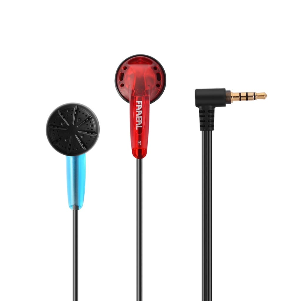 FAAEAL Iris Ancestral 32 Ohm Fones De Ouvido Intra-Auriculares De Cabeça Plana HiFi Super Bass Fone Com Fio Plugue De 3.