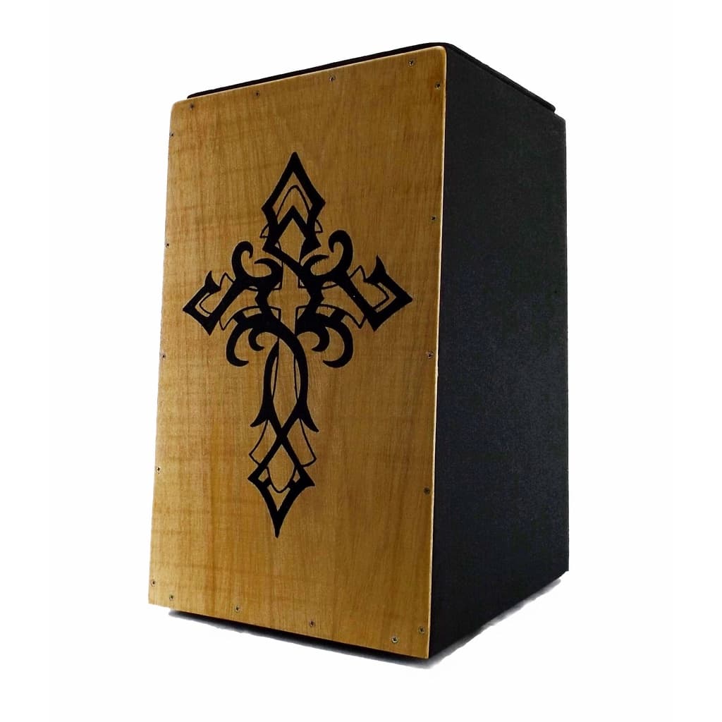 Cajon (carron) Acústico Cruz Cristã Percussionline