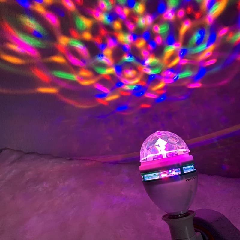 Efeito De Luz De Disfarce Dj Luzes De Laser Festa De Cristal Bola Mágica Luzes de festa
