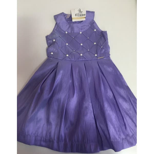 Vestido para festa Gira Baby número 2 Lilás