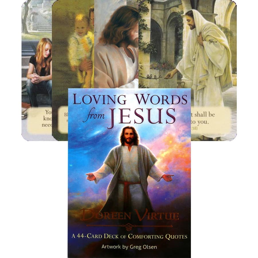Loving Words From Jesus Palavras De Amor De Jesus Tarot
