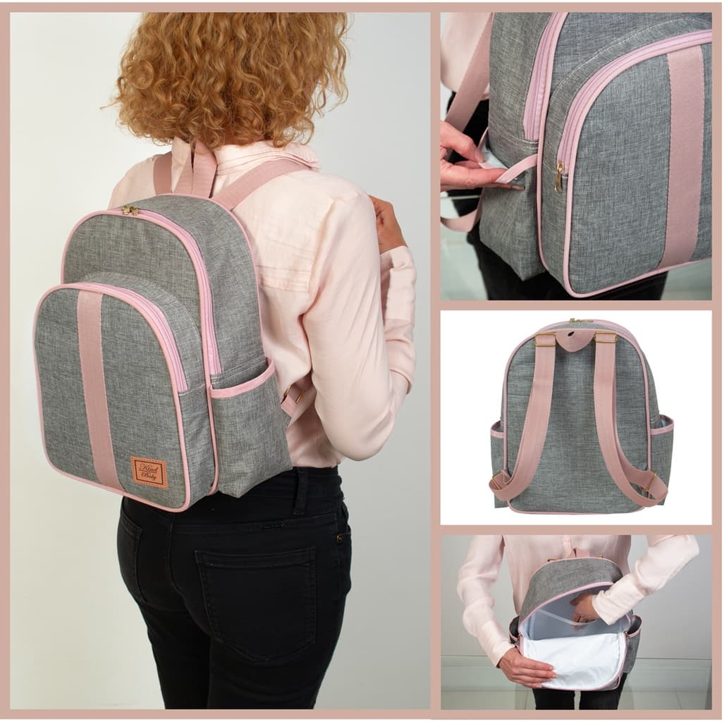 Mochila de Maternidade e Passeio Linho