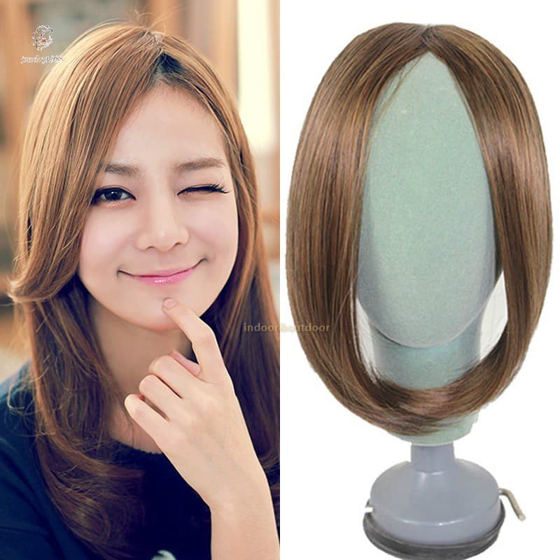 Extensões De Cabelo Natural Real Com Franja