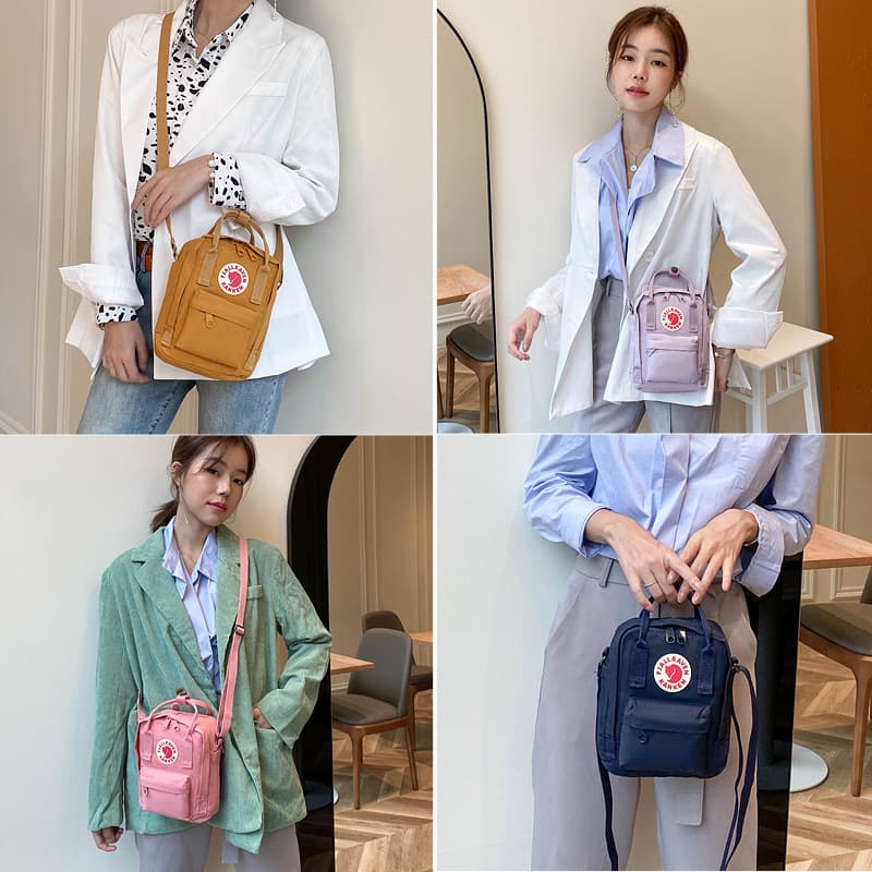 Bolsa De Ombro Feminina Para Pais E Filhos 2.5l / Mochila Pequena À Prova D 'Água