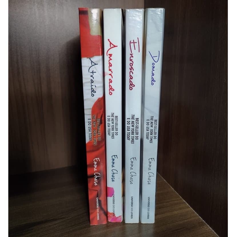 livros Emma chase Atraido, Amarrado, enroscado, Domado