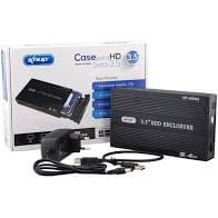 Case Gaveta Externa Hd 3.5 Sata Hd Notebook Pc 3.5 Usb 2.0 Knup