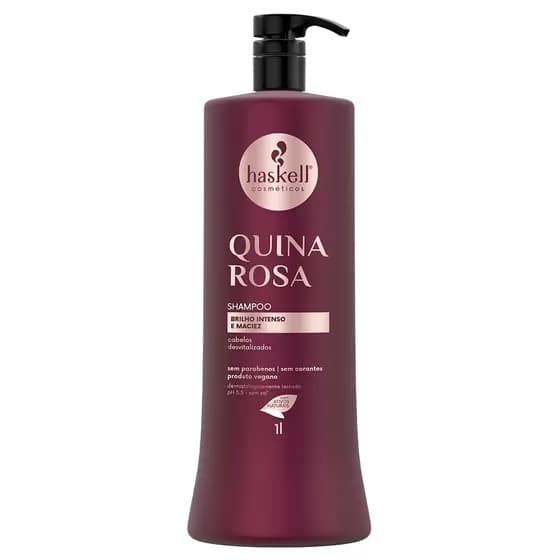 Shampoo Quina Rosa Haskell - 1L