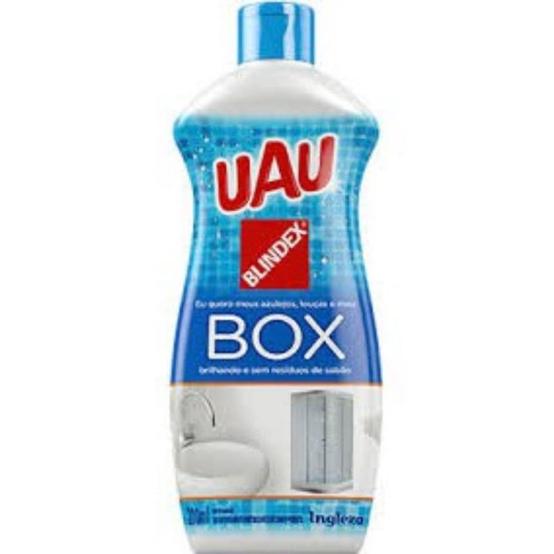Limpa Box Uau 200ml - Aprovado Pela Blindex - Ingleza - Removedor de Manchas e Tira Gordura