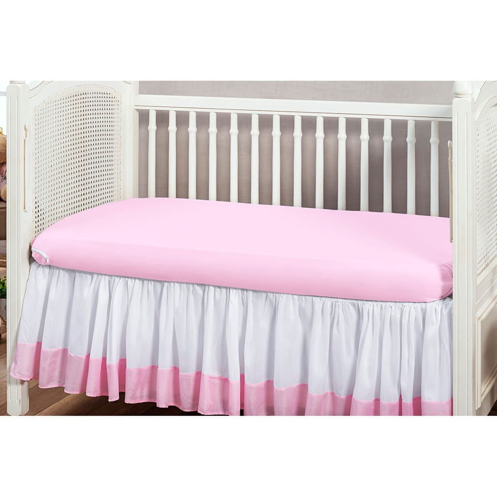 Capa de Colchão com Zíper de Malha Gel Para Berço, Mais Conforto para seu Bebe
