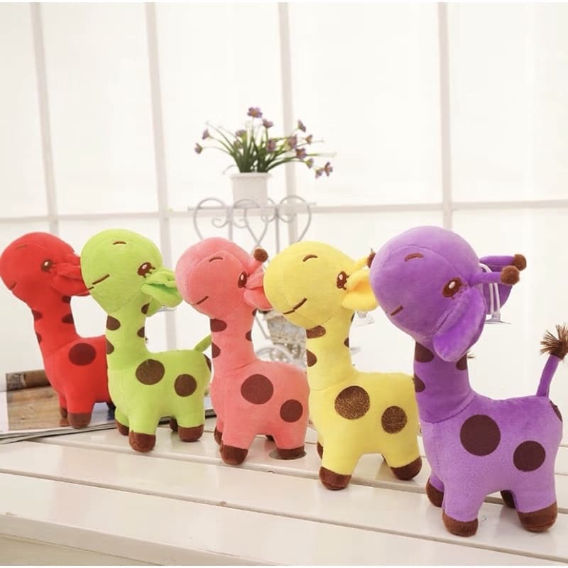 Girafa De Pelúcia Brinquedos Macios Animais Querido Boneca Bebê Crianças Crianças Presente De Aniversário