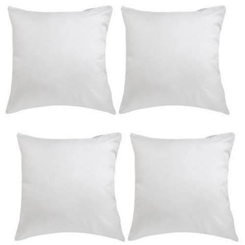 Kit 4 Refil Enchimento Silicone 50 X 50 Cm Para Almofadas Super Macio