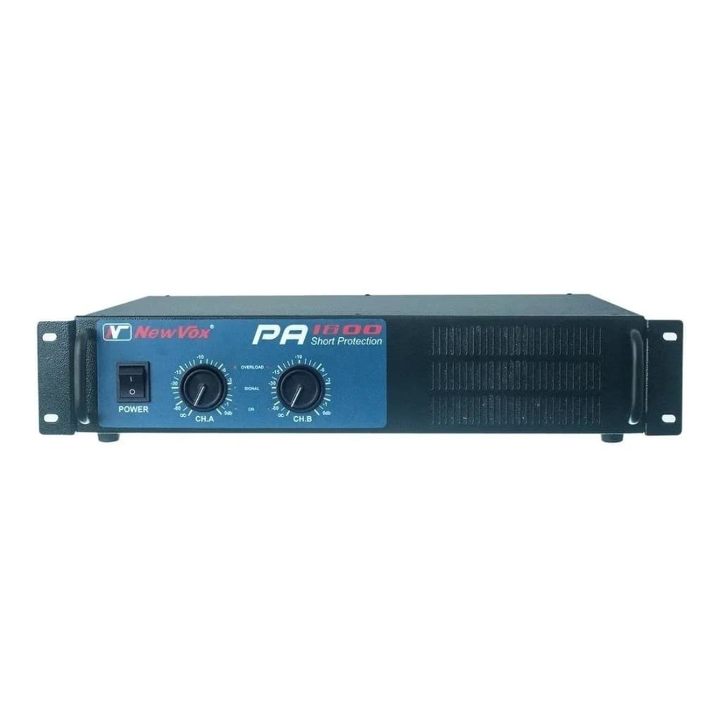 Amplificador de Potência New Vox PA 1600 - 800w