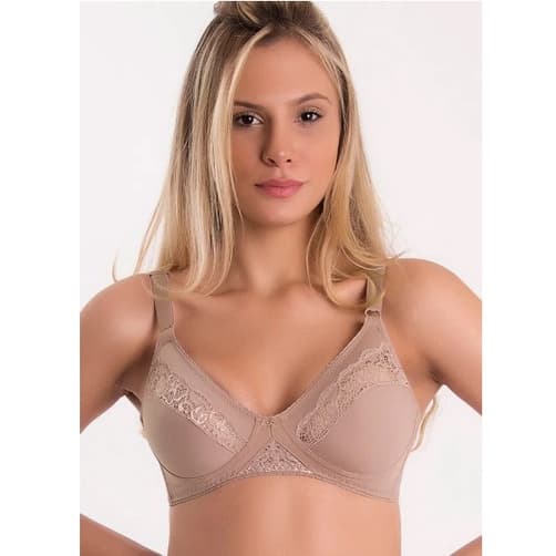 Sutiã Duloren Tradicional s/ Bojo c/ Renda Sensualité 111203