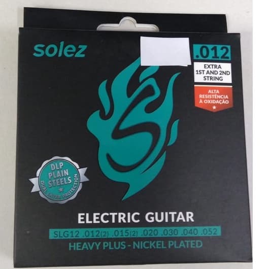 Encordoamento Guitarra 0.12 - Solez SLG12