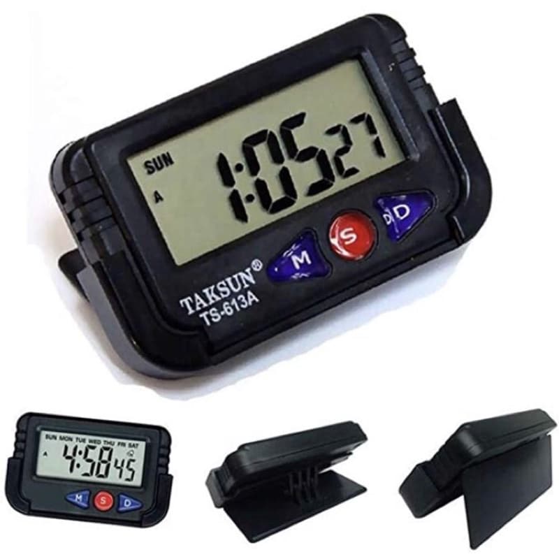 Relógio Digital Despertador Cronômetro De Bolso Data e Hora Smart Clock