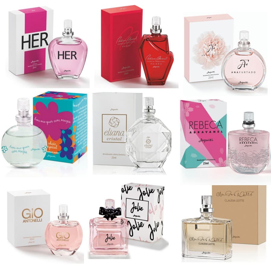 Perfumes Minisséries Feminino Jequiti