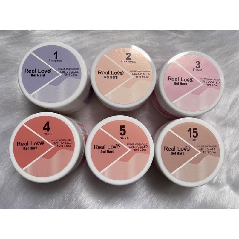Gel Hard Para Modelagem Gel & LED 15 ml Real Love