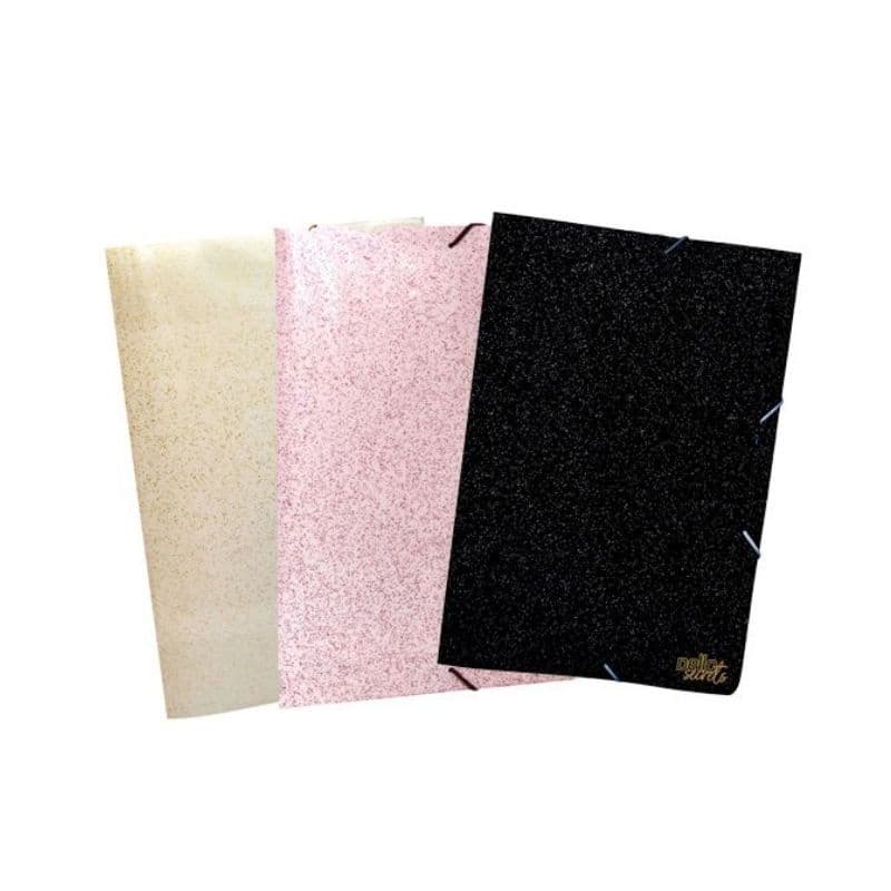 Pasta Aba Elástica Secrets com cheirinho e glitter 335mmx235mm - Dello