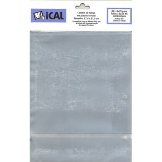 REFIL COM 10 FOLHAS PARA ALBUM 15x21 ICAL - R8