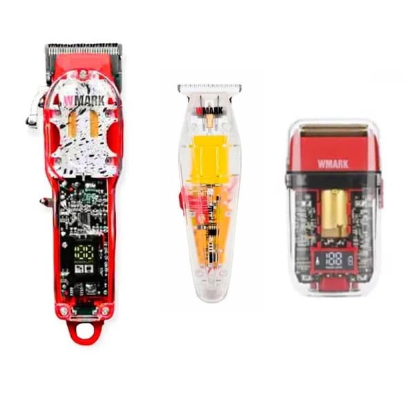 Maquina De Cortar Cabelo Ng 409 + Acab NG 202 +Shaver Ng 988