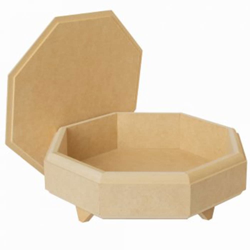 Caixa Russa em MDF - Oitavada - Artesanato - MDF