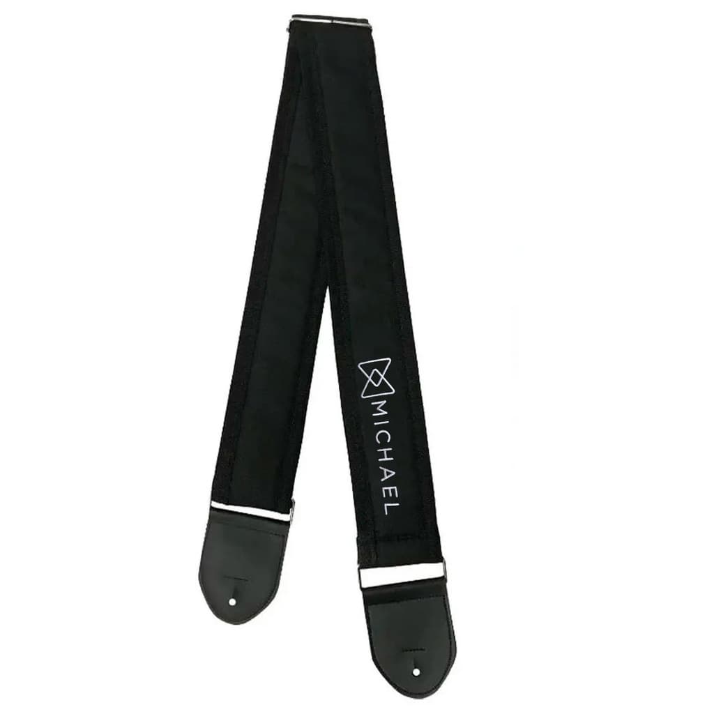 Alça Correia P/ Violão Guitarra Baixo Michael Com Regulagem