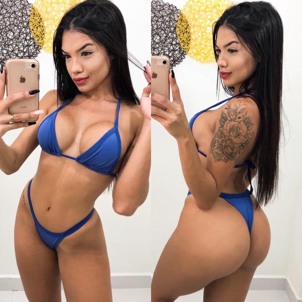 biquíni de Marquinha Fio Dental Moda Praia