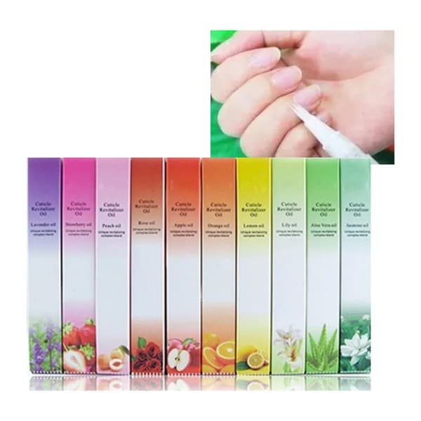 Caneta Óleo Hidratante P/ Cutícula GEL Revitalizante 5 Unidades Cuidado unha cutícula