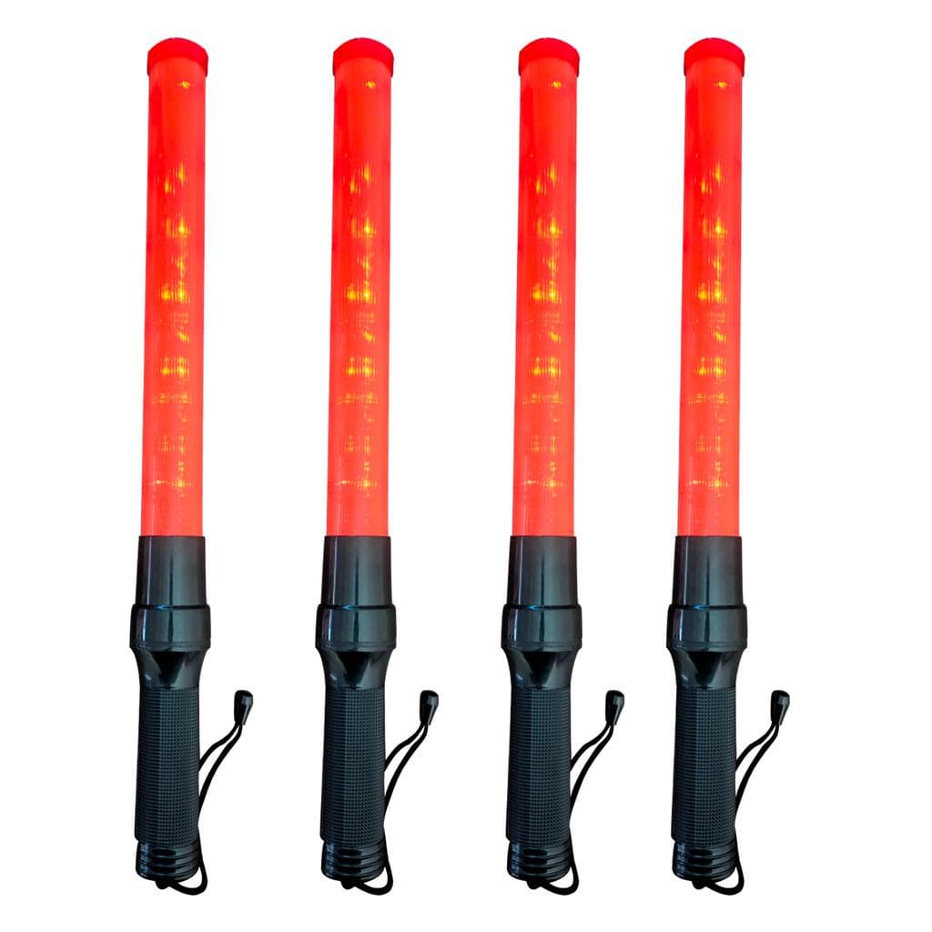 4 BASTÃO LUMINOSO LED 54 CM FESTAS SINALIZAÇÃO