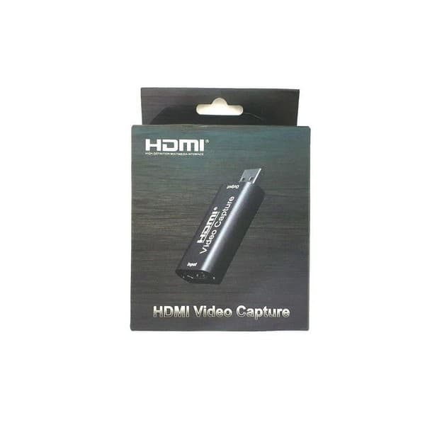 Adaptador Hdmi P/ Usb 2.0 Placa Captura Vídeo Áudio 4k 1080p