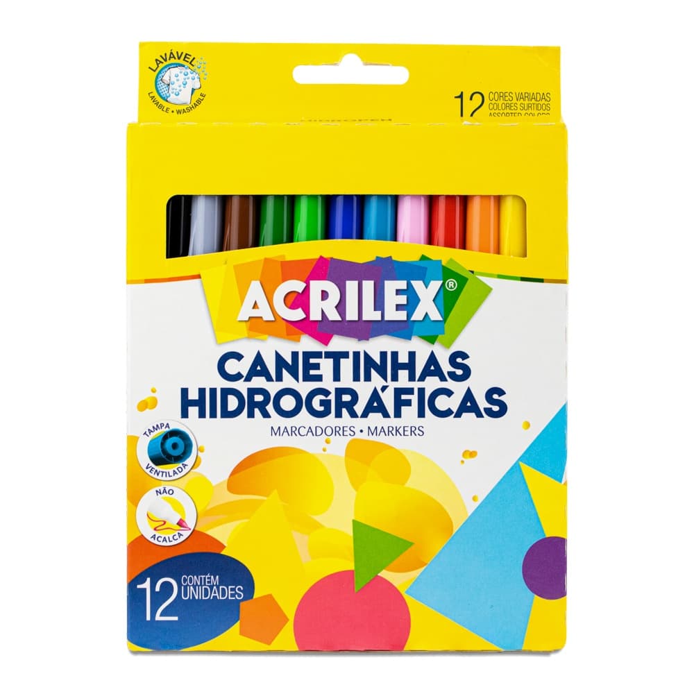 Canetinhas Hidrográficas - Acrilex
