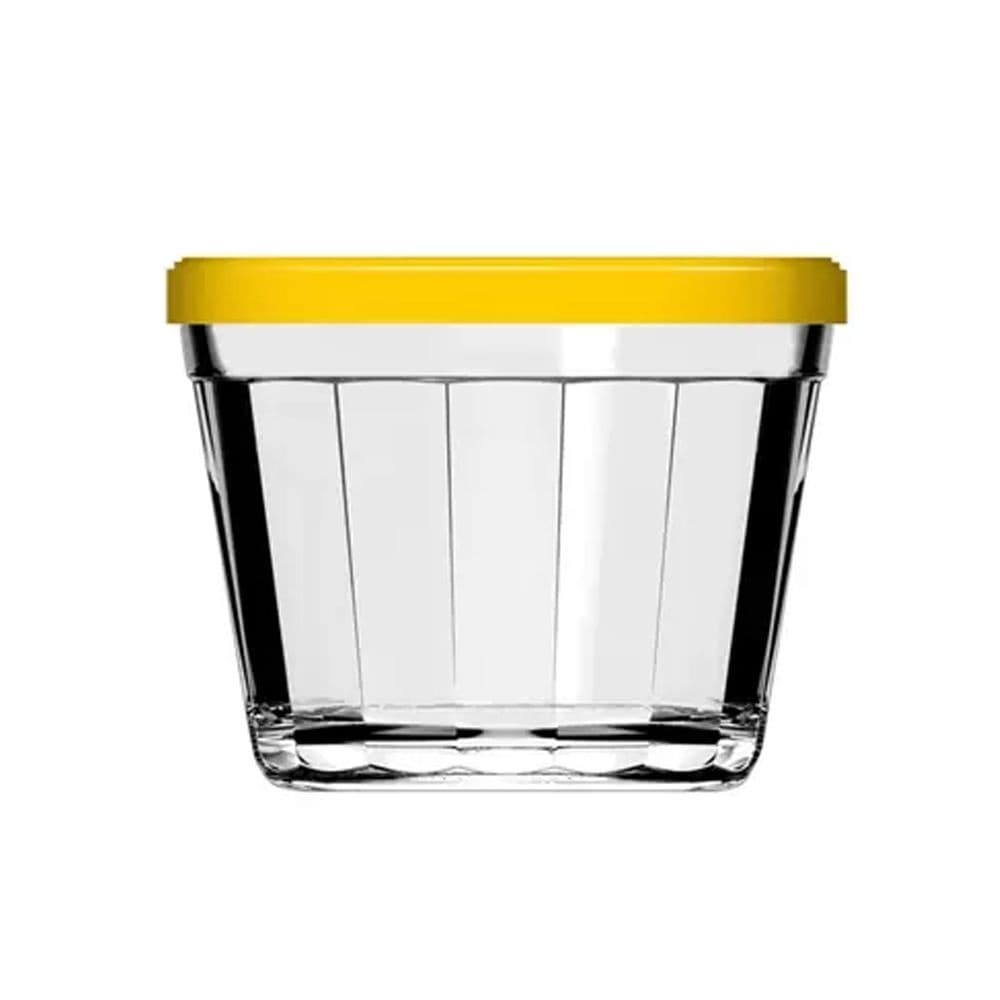 Tigela Bowl Nadir c/ Tampa 150 ML Americana, Cores Sortidas Freezer Micro-ondas