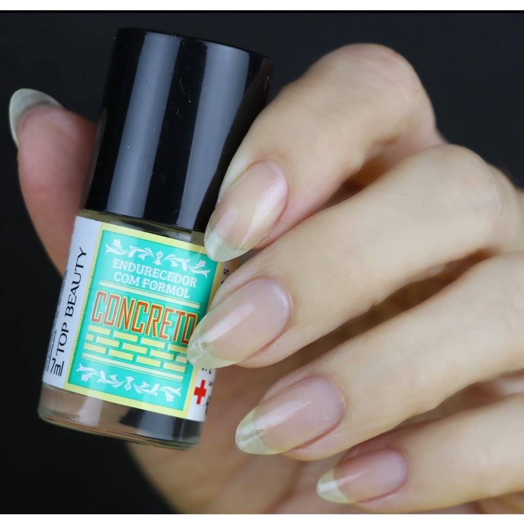 Base De Unha Concreto Fortalecedor De Unhas Top Beauty Desenho
