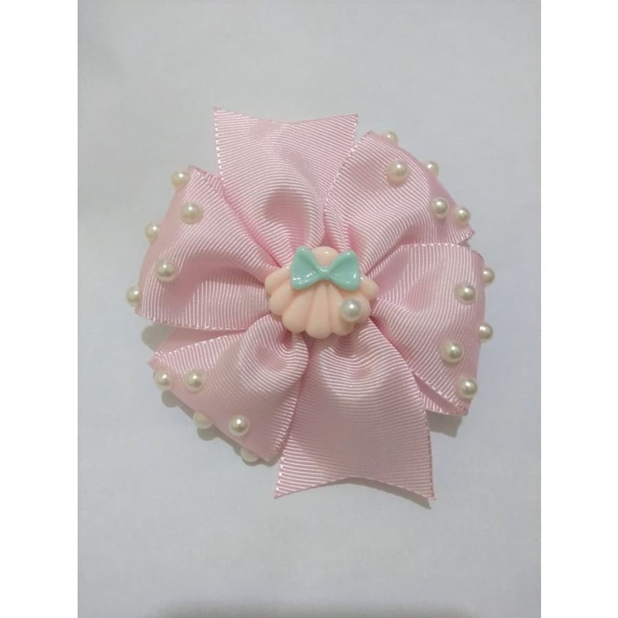 Laço Conchinha Rosa