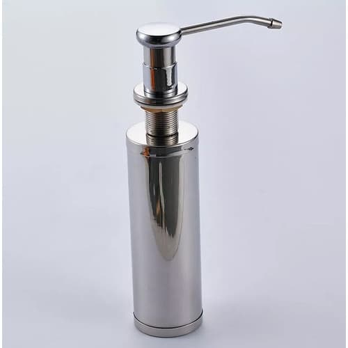 Dosador Dispenser Detergente Embutir Inox Lindo Banheiro Pia