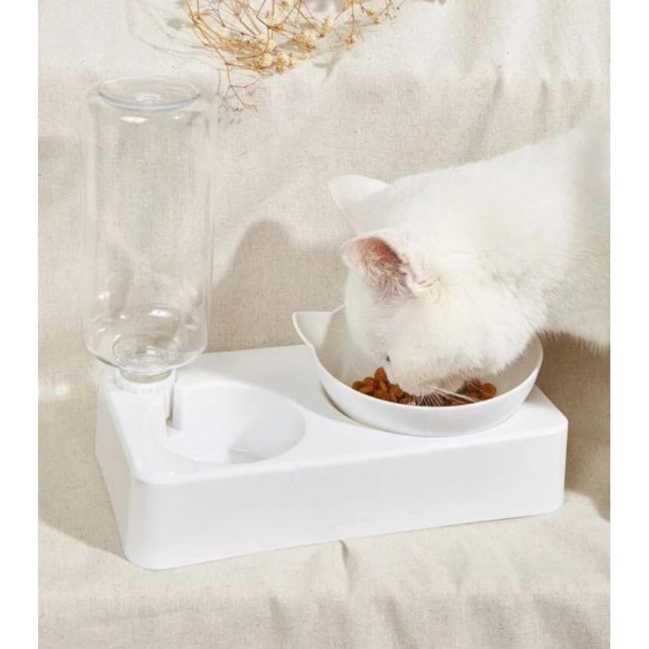 POTE DE ALIMENTAÇÃO BRANCO PARA PETS DE TODOS OS TAMANHOS
