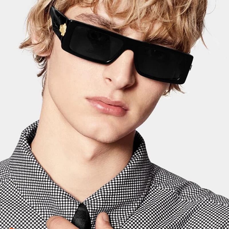 2025 Pessoalizados Óculos De Sol De Pequena Caixa Decoração De Retro Metal De Moda Para Homens E Mulheres
