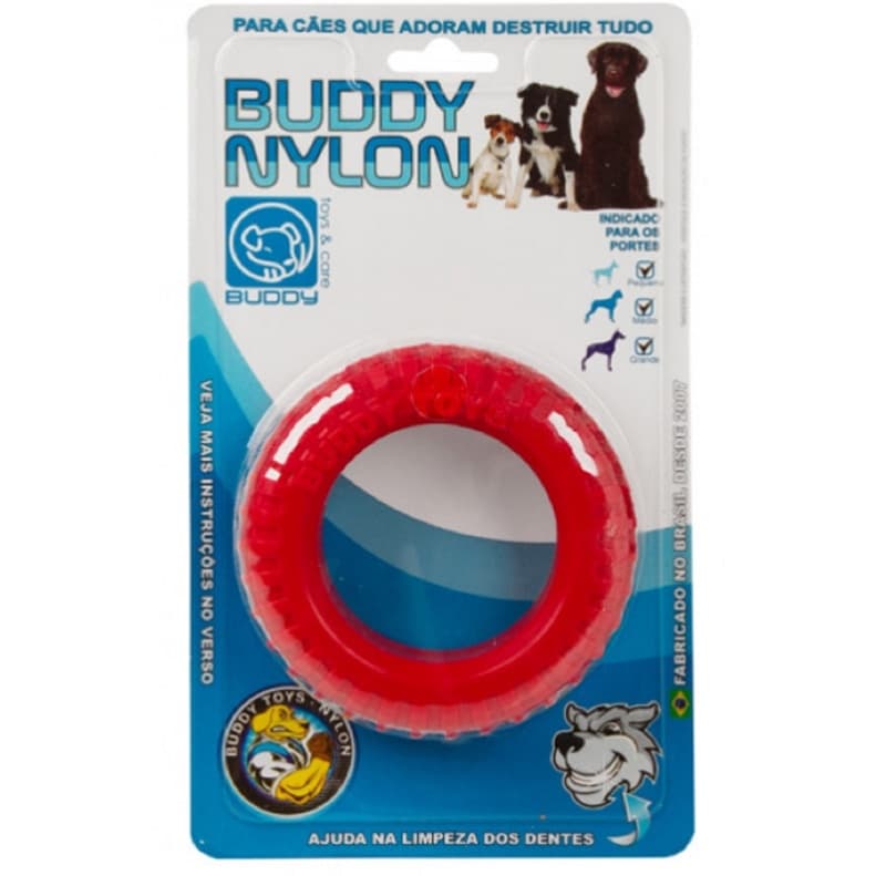 Mordedor Nylon Pneu Brinquedo Pet Cachorro Buddy Toys