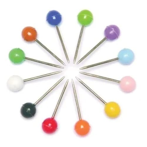Alfinetes Coloridos Para Mapa E Quadro Cortiça