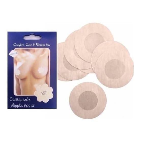 5 Adesivos Tapa Mamilos Bico Seio Aureola Protetor 5 Pares