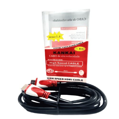 Cabo HDMI 2.0 24K 1,8m 2160p Ultra HD HDR Ultra High Speed
