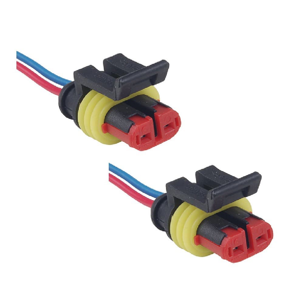 Par Plug Chicote Conector Farol Milha Palio Corsa Uno Stilo - Lampada H1