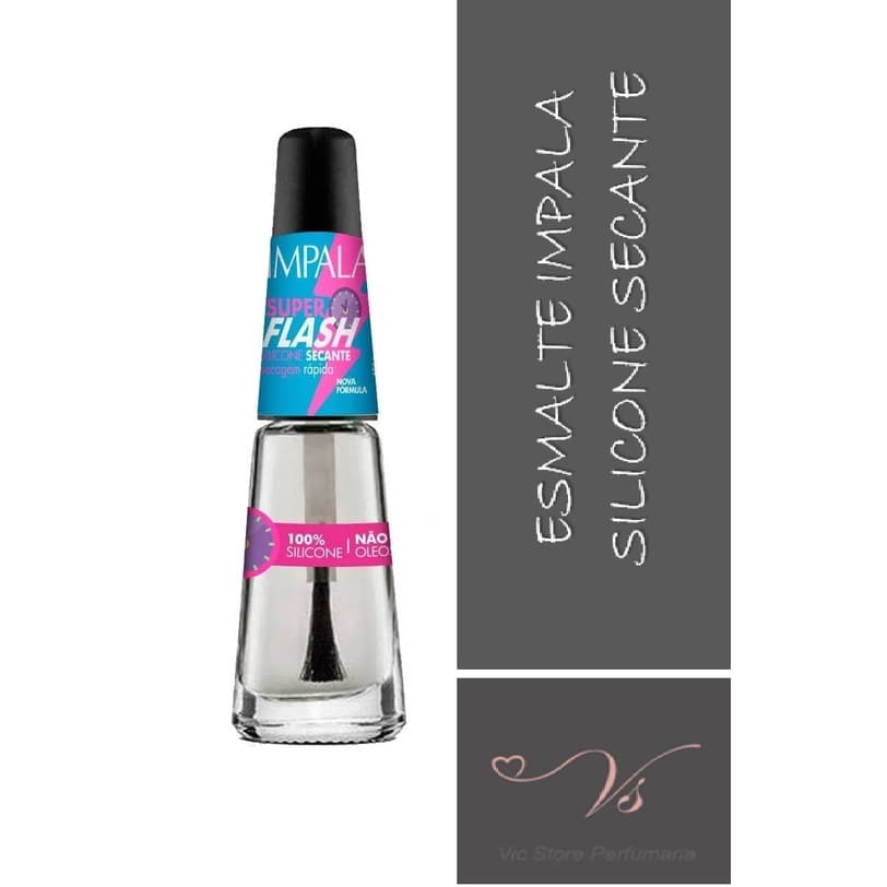 Esmalte Impala Super Flash Silicone Secante 8ml