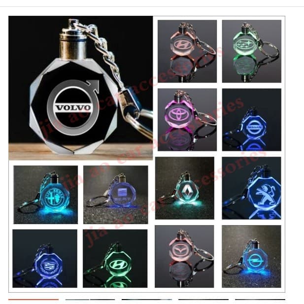 Chaveiro Luminoso Para Carro Automotivo