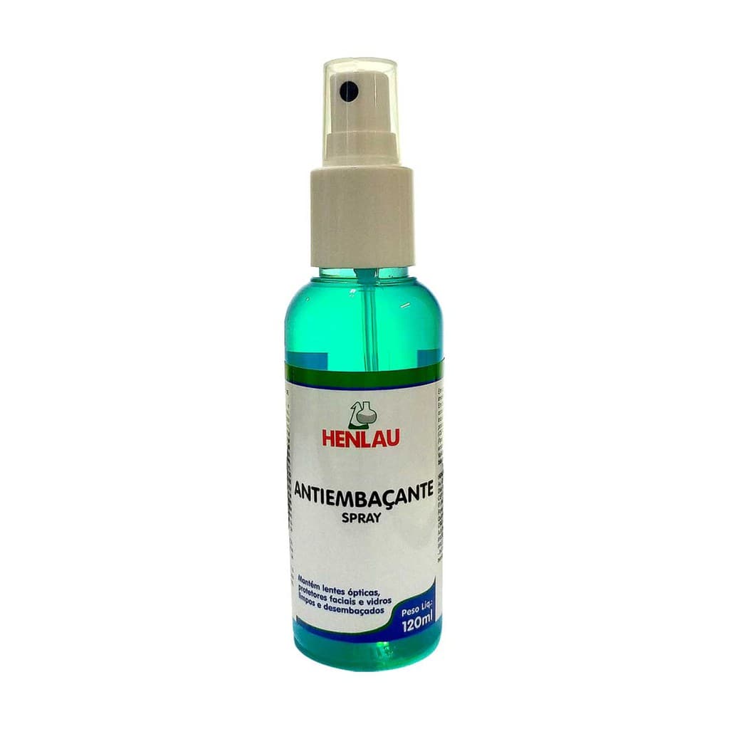Antiembaçante Para Óculos e Vidros Spray 120ml