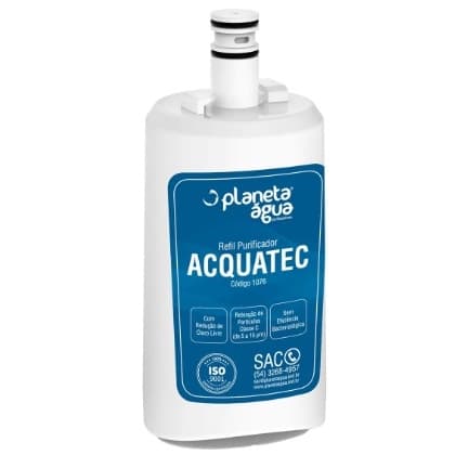 vela de filtro refil para purificador Acquatec Planeta Água (1076) para Esmaltec Puragua Acqua 7.